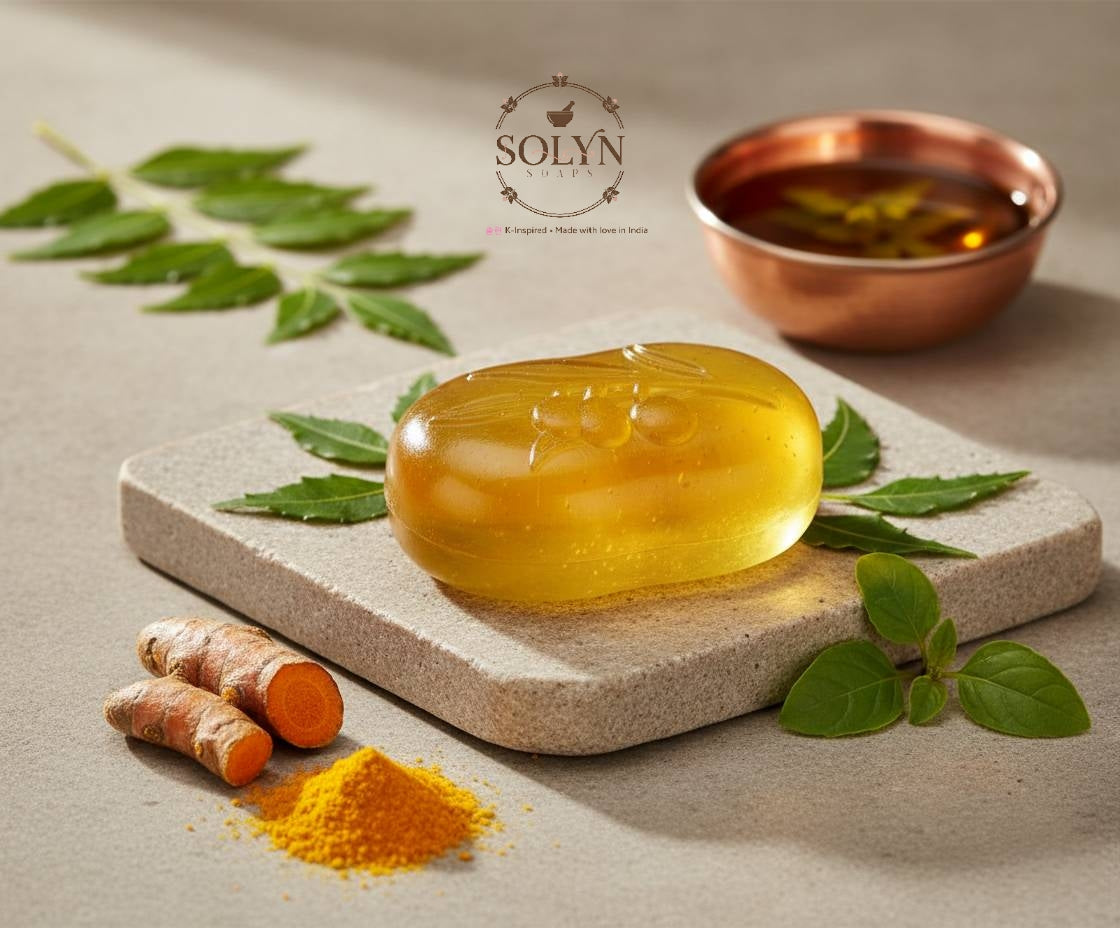 Haldi Glow K-Inspired Handmade Herbal Soap