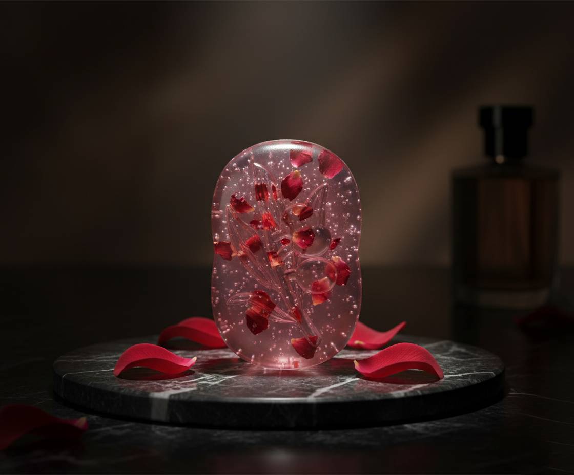 Rose Bliss K-Inspired Handmade Herbal Soap
