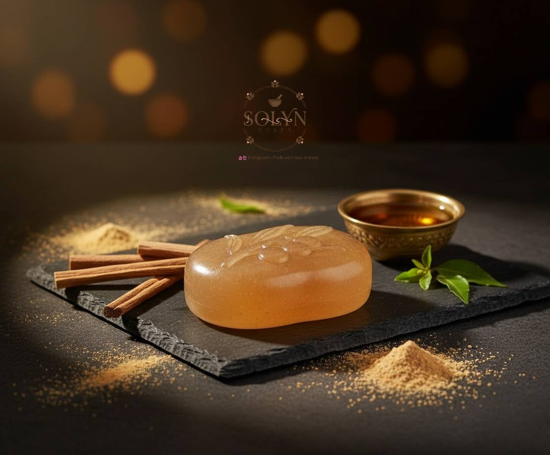 Chandan Calm K-Inspired Handmade Herbal Soap